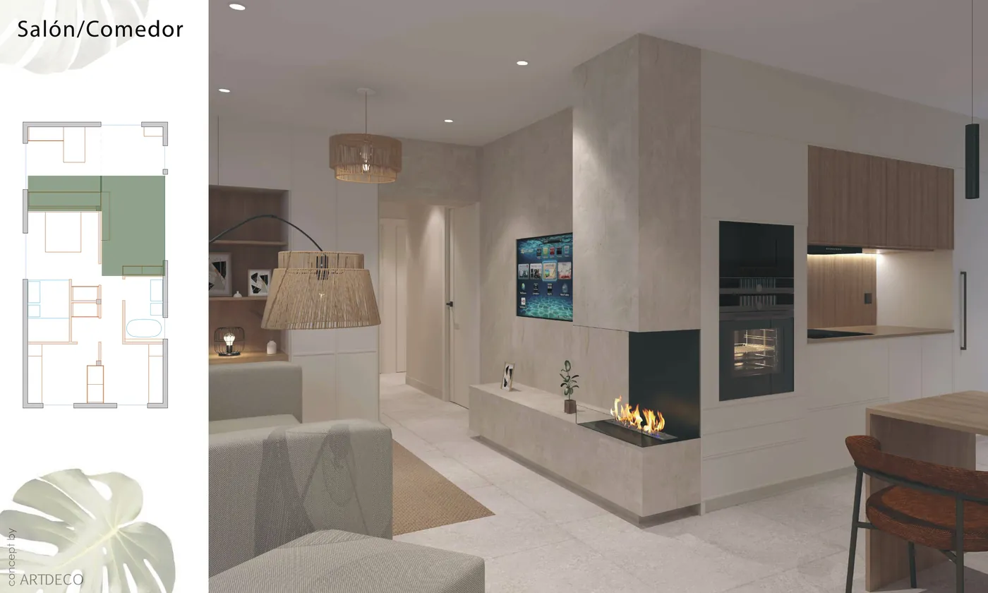 Salon Comedor ABN Cube