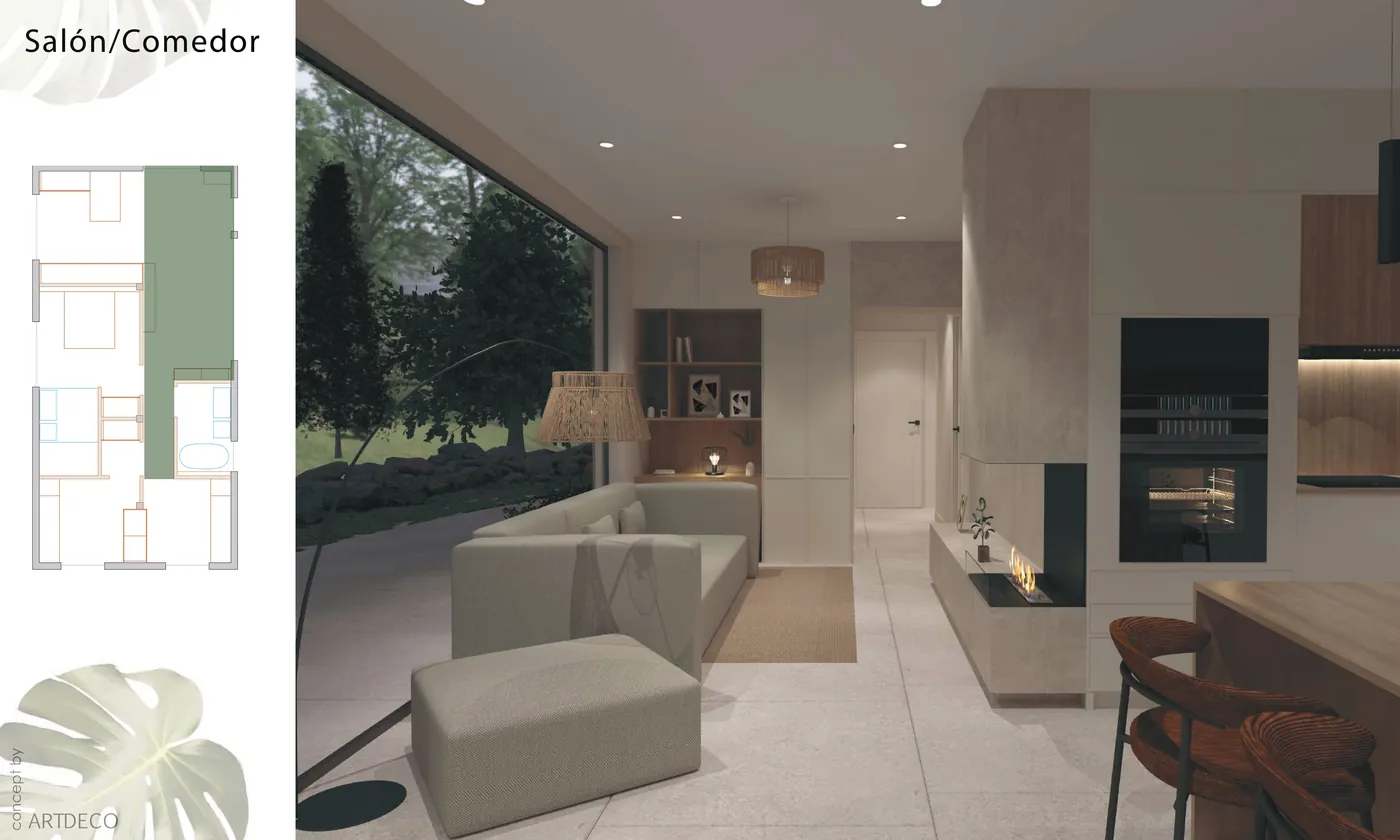 Salon Comedor Vista 2